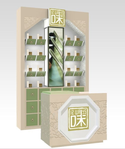 济南烤漆化妆品展柜 铁艺与美妆的艺术融合，定制工厂引领展示新风尚